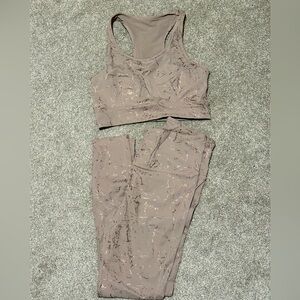 Mono B Taupe Activewear Set